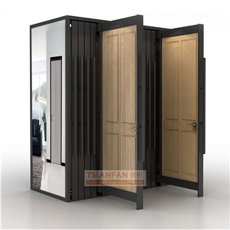 Customize Wood Door Panel Display Push Pull Display