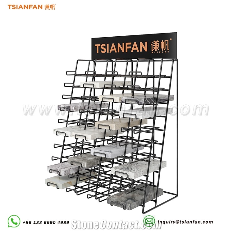 Customized Granite Countertop White Marble Vertical Stand