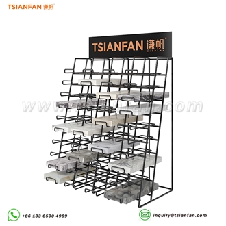 Customized Granite Countertop White Marble Vertical Stand