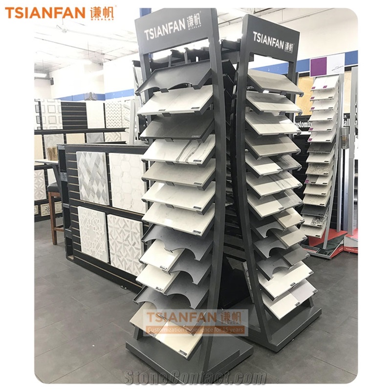 Customized Marble Stone Sample Display Stand-SRL041