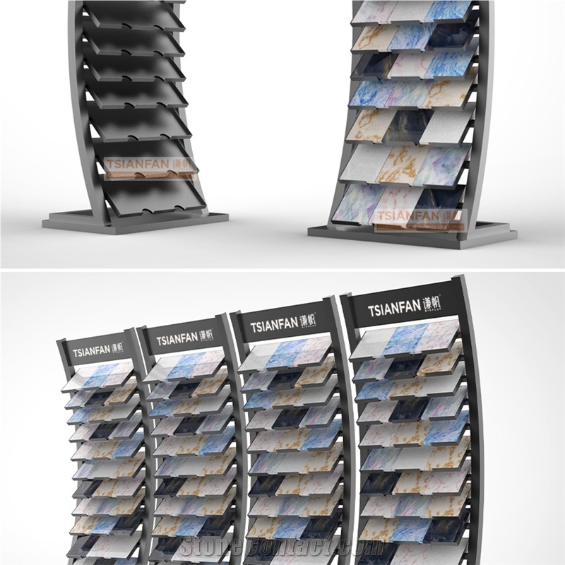 Customized Marble Stone Sample Display Stand-SRL041