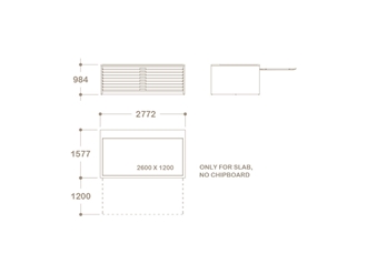 Drawer Unit For The Display Of Ceramic Floor Tiles Removable
