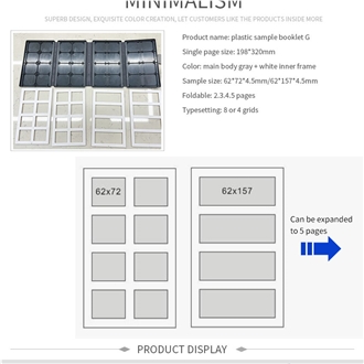Granite/Marble/Quartz/Stone/Mosaic/Ceramic Tile Sample Case