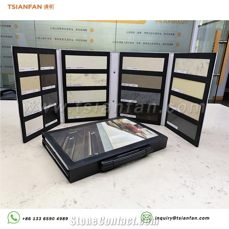 Plastic Handbook Custom Brochure Stone Sample Board  Tile