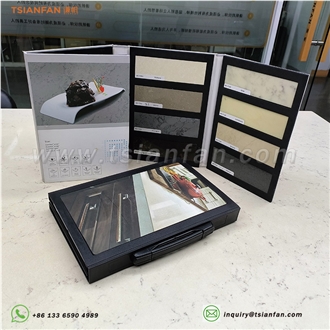 Plastic Handbook Custom Brochure Stone Sample Board  Tile