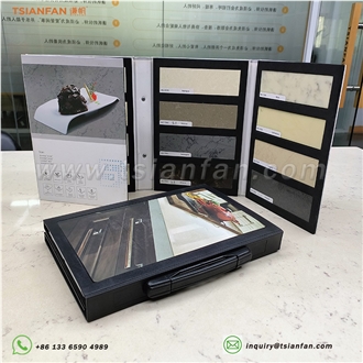 Plastic Handbook Custom Brochure Stone Sample Board  Tile