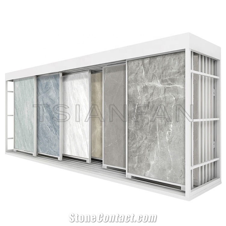 Push-Pull Stone Floor Large Display System