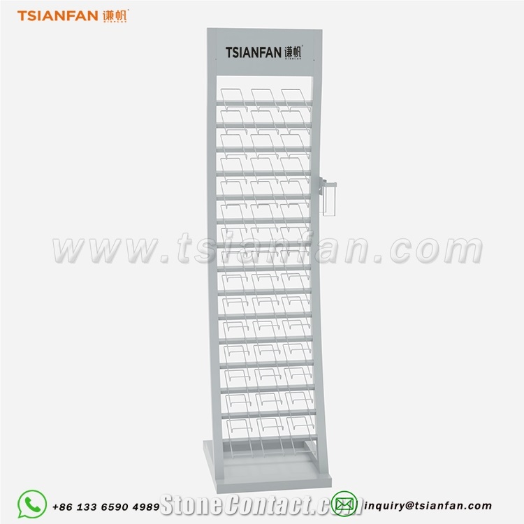 Quartz Stone Flooring Tower For Sale Grey Metal Rack