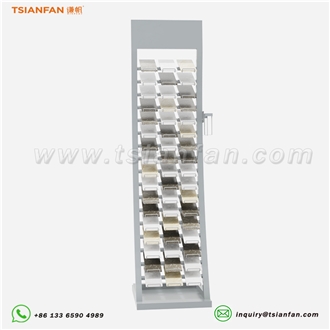 Quartz Stone Flooring Tower For Sale Grey Metal Rack
