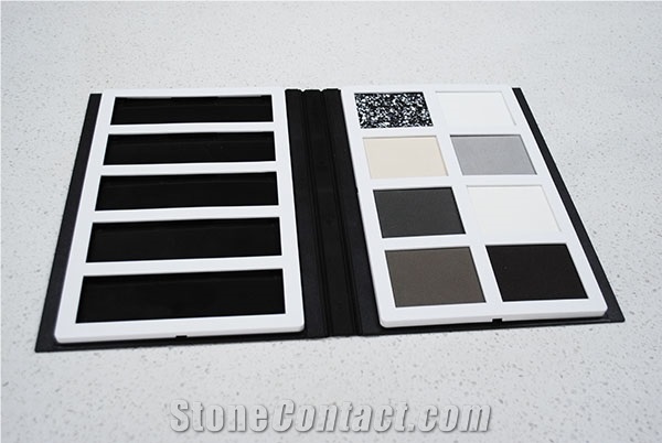 Quartz Stone Sample Book Acrylic China Manufacturer Py-G