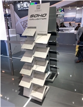 Quartz Stone Tower Rack, Metal Display Rack