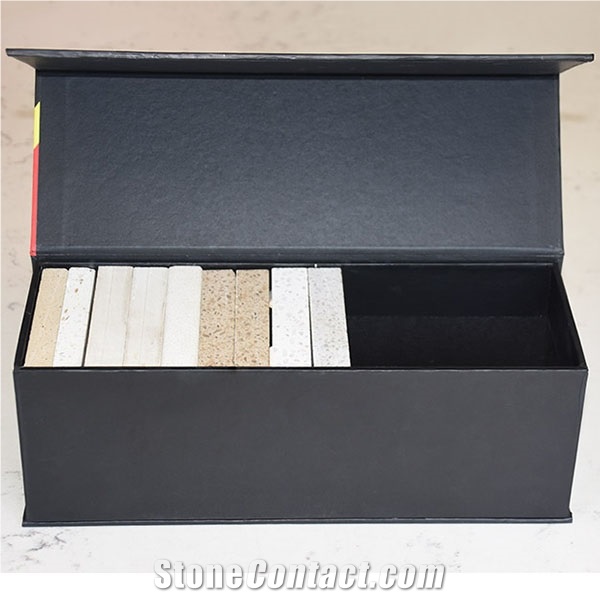 Quartz Stone Wooden Tiles Sample Display Box For Sale
