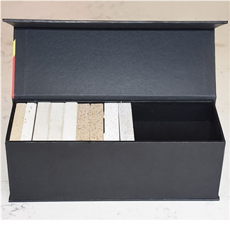 Quartz Stone Wooden Tiles Sample Display Box For Sale