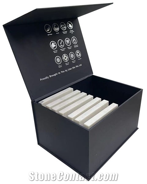 Quartz Stone Wooden Tiles Sample Display Box For Sale