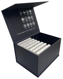 Quartz Stone Wooden Tiles Sample Display Box For Sale