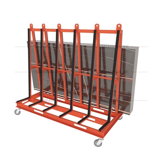 Storage Rack, A-Frame Transport Racks