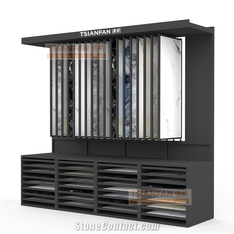 Tile Ceramic Marble Granite Stone Combination Display