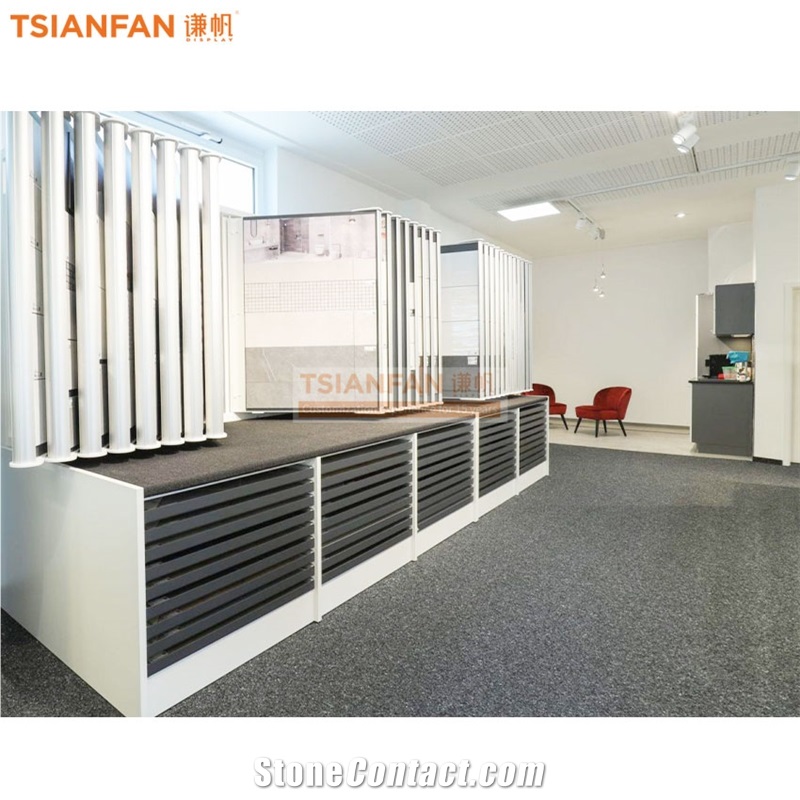 Tile Ceramic Marble Granite Stone Combination Display