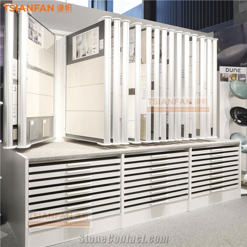 Tile Ceramic Marble Granite Stone Combination Display