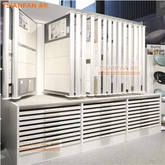 Tile Ceramic Marble Granite Stone Combination Display