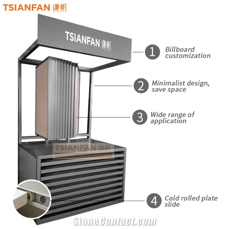 Tile Ceramic Marble Granite Stone Combination Display