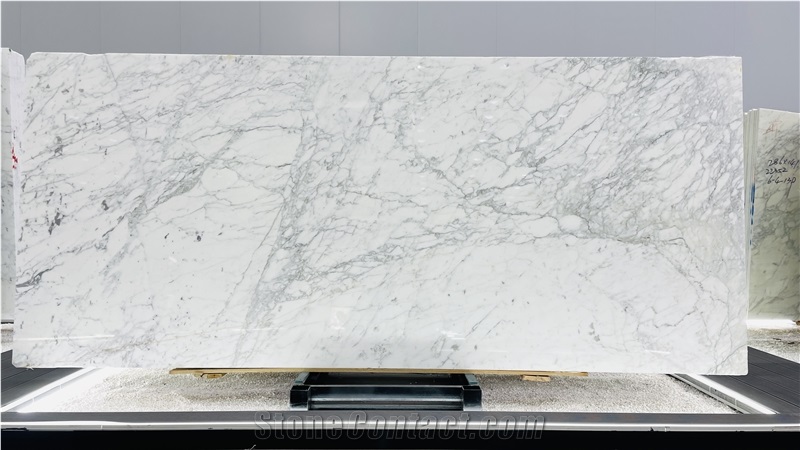 Natural Bianco Carrara Marble Slabs