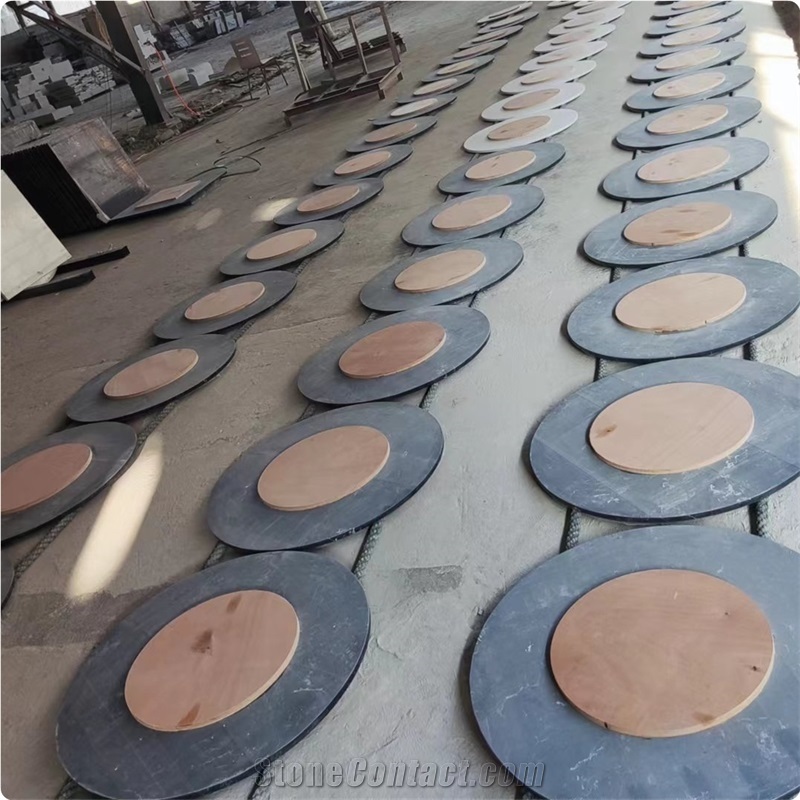 Round Solid Surface Artificial Marble Coffee Table Tops