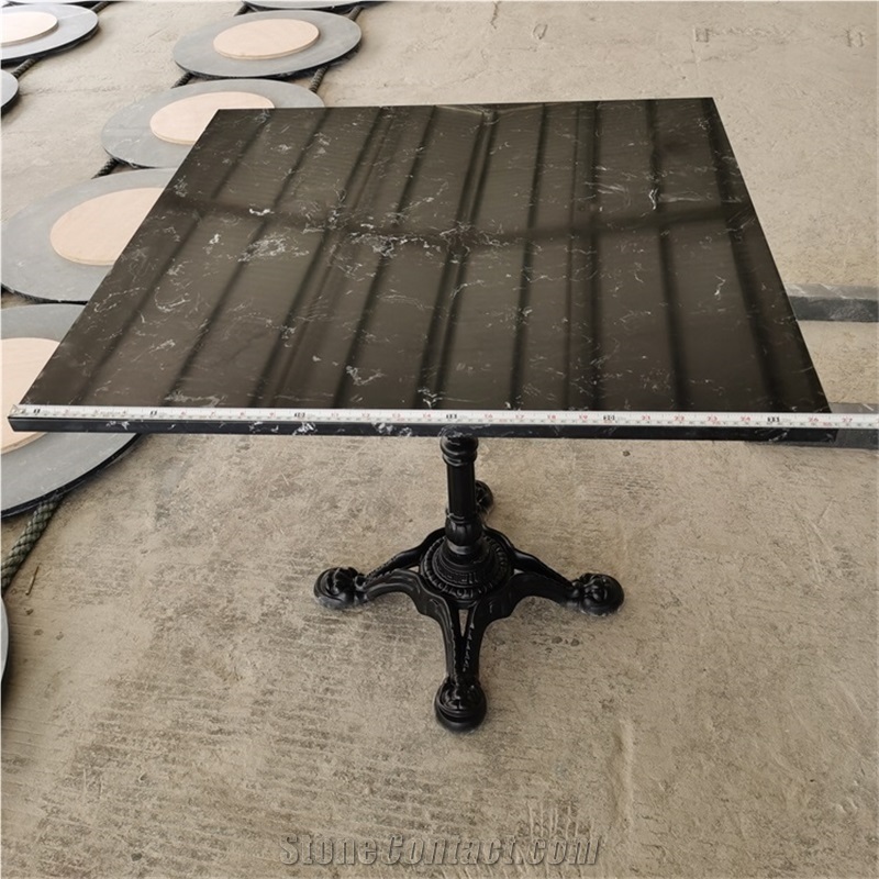 Round Solid Surface Artificial Marble Coffee Table Tops