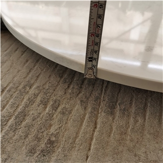Round Solid Surface Artificial Marble Coffee Table Tops