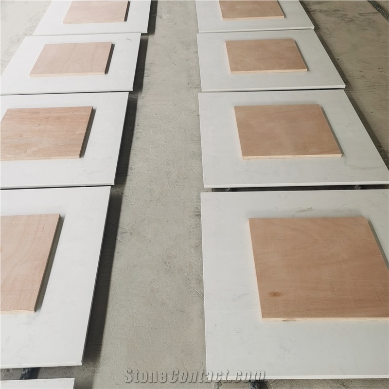 Round Solid Surface Artificial Marble Coffee Table Tops