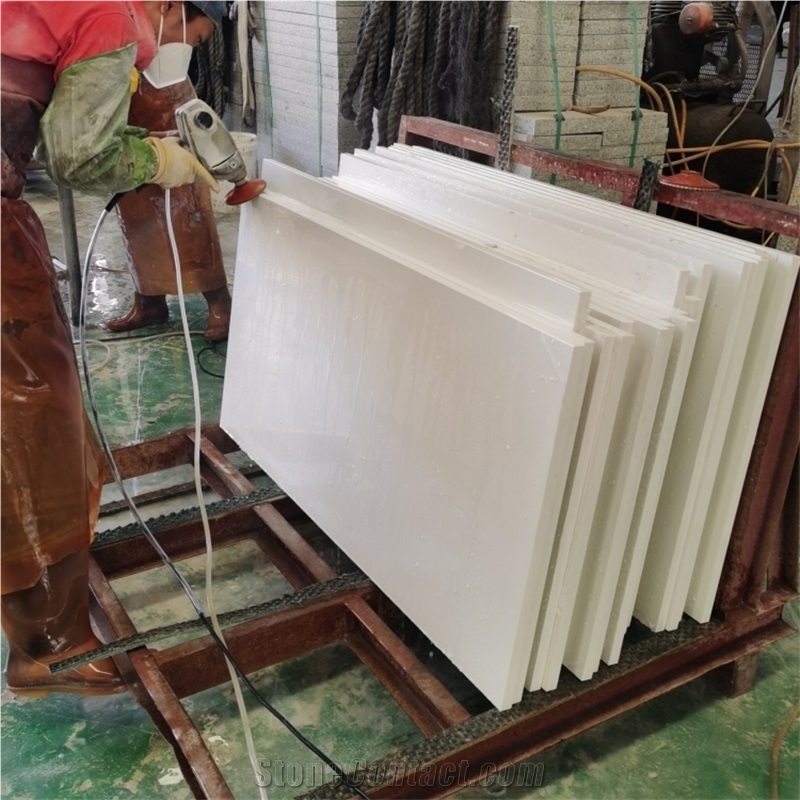 Sollid Color Artificial Marble Stone Bathroom Vanity Tops