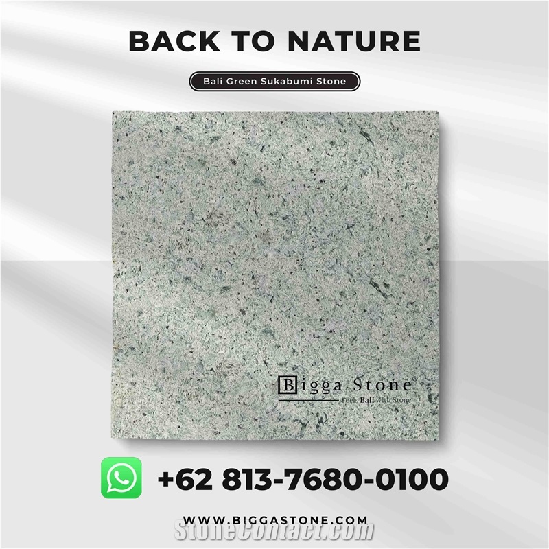 Bali Green Stone Sukabumi Pool Tiles Pedra Hijau
