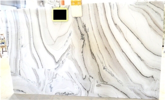 Bruno White Marble Slabs