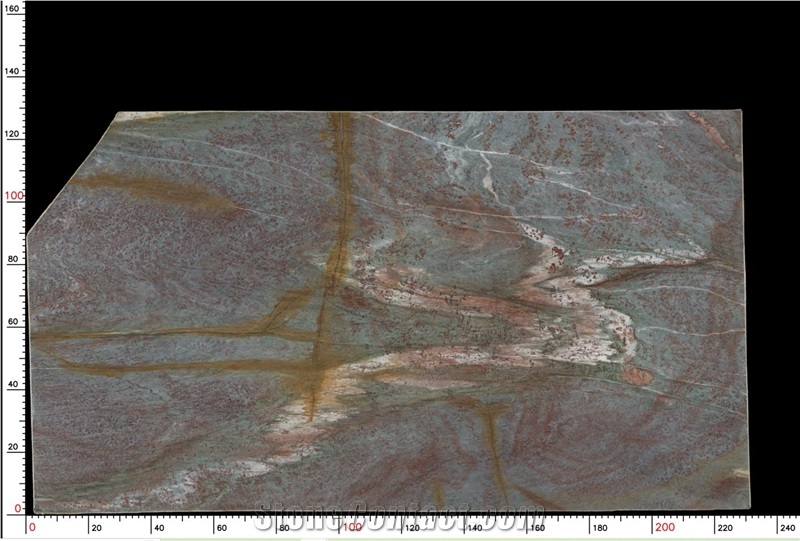 Blue Louise Quartzite Slab