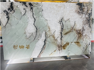 Botanic Green Quartzite For Kitchen Tiles