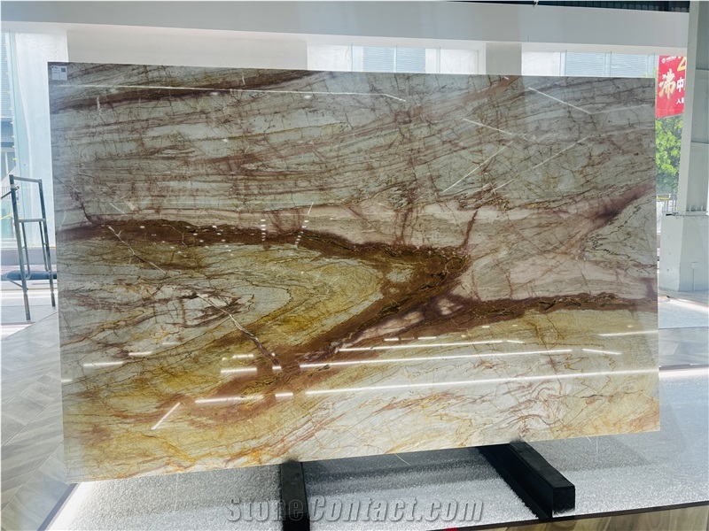 Evora Gold Quartzite Slabs