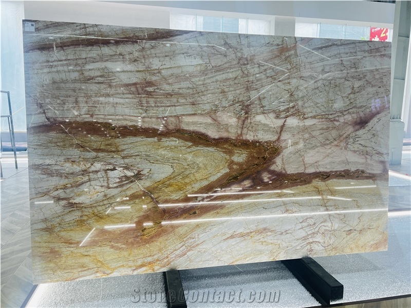 Evora Gold Quartzite Slabs