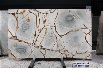 Roma Blue Quartzite Slabs