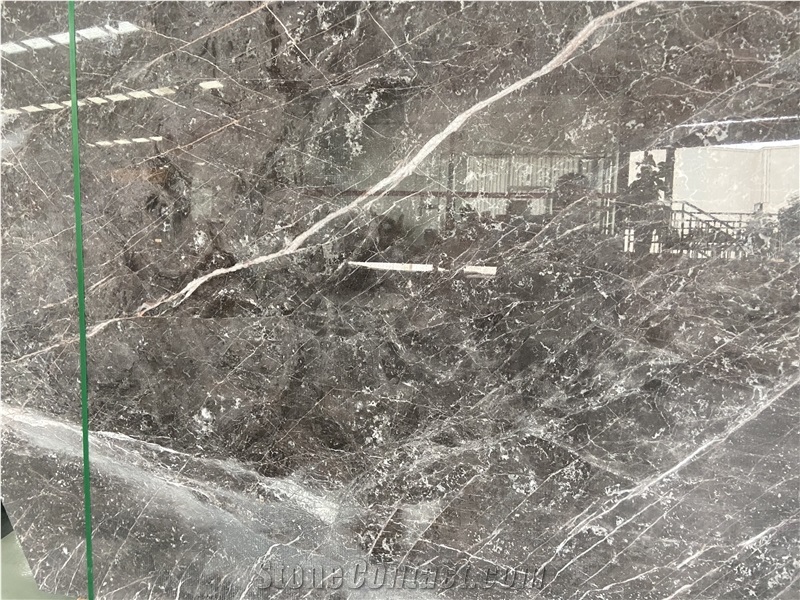 Bardiglio Grey Vagli Cloudy Marble Slab  Tiles