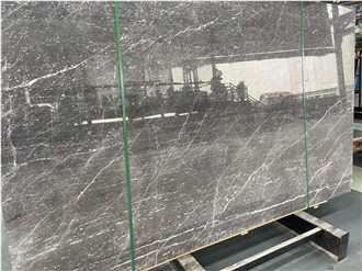 Bardiglio Grey Vagli Cloudy Marble Slab  Tiles