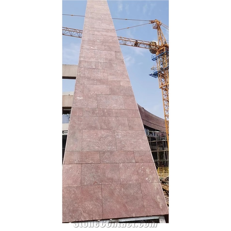 Red Porphyry Slab Tiles