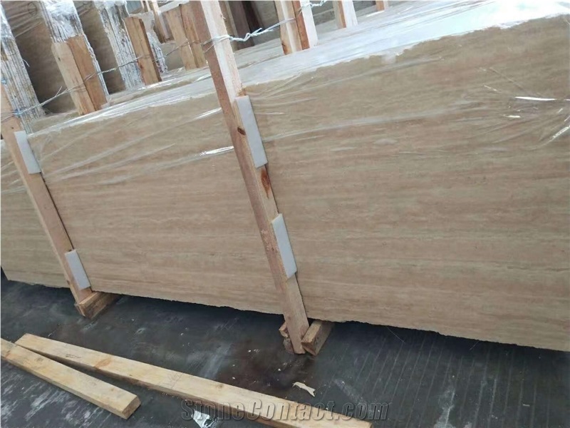 Roma Classico Beige Travertine Tile Slabs