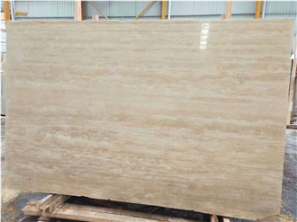 Roma Classico Beige Travertine Tile Slabs