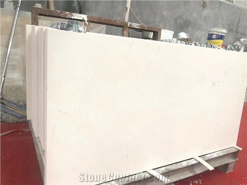 White Limestone Slab Tiles
