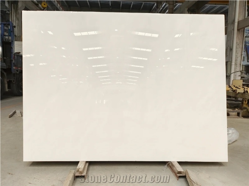 Beautiful Polaris White Marble Slabs