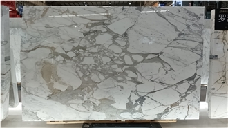 Glossy Polished Calacatta Vagli Marble Slabs And Tiles