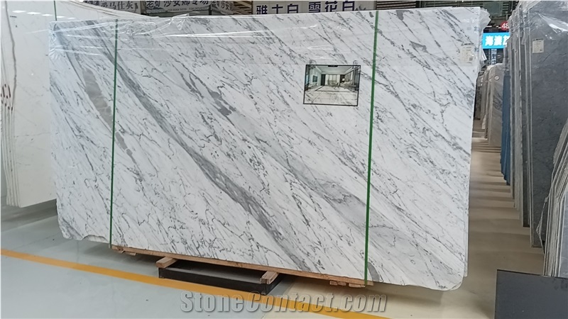 Good Quality Snowflake White Marble Slabs