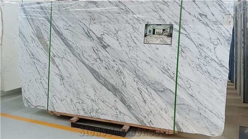 Good Quality Snowflake White Marble Slabs