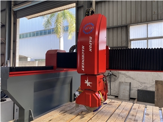 5 Axis Processing CNC Bridge Saw Stone Cutting Machine