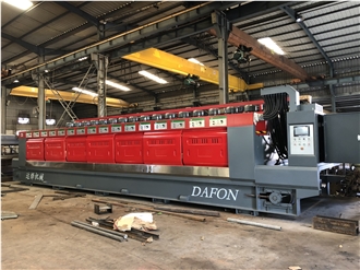 Dafon Auto Granite Marble Slabs Polishing And Grinding Line Machine